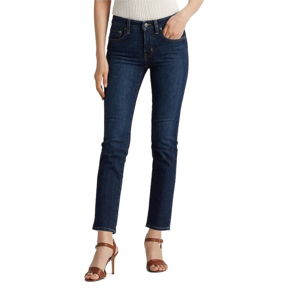 👉🏼NWT👈🏼 Lauren Ralph Lauren Premier Straight Petite Jeans
12P L27